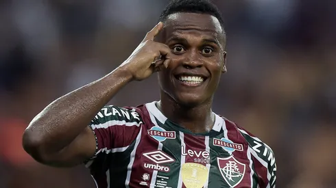 Jhon Arias não quis renovar com Fluminense e interessa ao Palmeiras para 2025. Ettore Chiereguini/AGIF