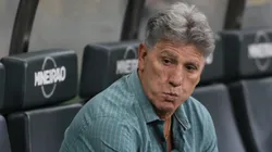 Renato Gaucho tecnico quando estava no Grêmio durante partida contra o Cruzeiro. Foto: Gilson Lobo/AGIF