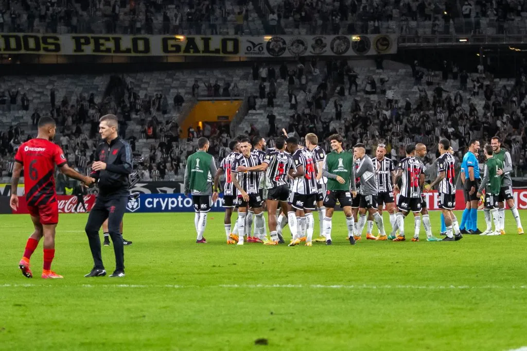 Jogo entre as equipes pela Copa Libertadores. Foto: Fernando Moreno/AGIF