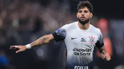 Yuri Alberto jogador do Corinthians durante partida pela Copa Sul-Americana 2024. Foto: Ettore Chiereguini/AGIF
