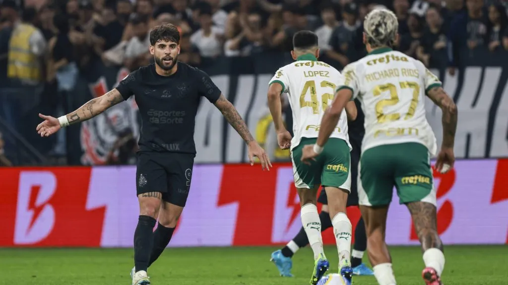 Yuri Alberto durante partida. Foto: Leco Viana/Thenews2/Imago images