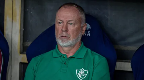 Mano Menezes técnico do Fluminense durante partida pelo Campeonato Brasileiro A 2024. Foto: Thiago Ribeiro/AGIF
