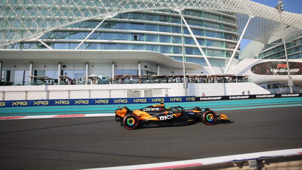 Norris no ML38 em Abu Dhabi