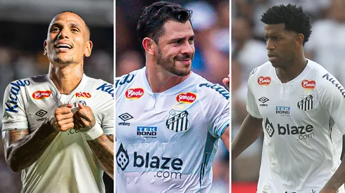 Giuliano, Otero e Gil ficam no Santos? Marcelo Teixeira bateu o martelo - Fotos: Imago Sport