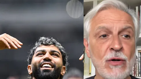 Sormani conversou com empresário de Gabriel Barbosa. Fotos: Reprodução/YouTube e IMAGO / Fotoarena.