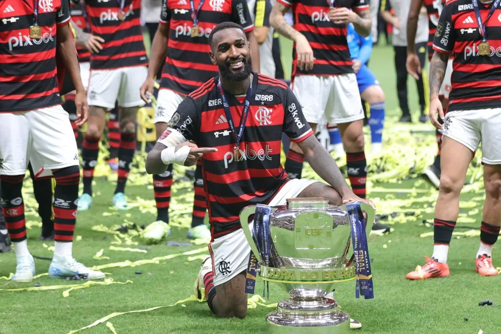 Gerson se tornou um dos grandes protagonistas no título da Copa do Brasil pelo Flamengo. Foto: Gilson Lobo/AGIF
