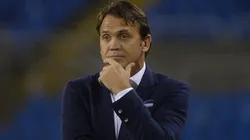 Petkovic durante partida contra o Botafogo quando dirigia o Criciúma, em 2015.