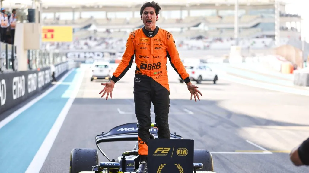 Bortoleto em Abu Dhabi