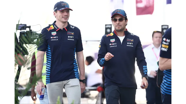 Verstappen e Pérez no Catar