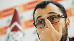 RIO DE JANEIRO - RJ - BRASIL - 30/01/2015 – COLETIVA NO FLUMINENSE FRED - Mario Bittencourt vice presidente de futebol em entrevista coletiva sobre o Fluminense para 2015. (Foto: Daniel Ramalho/AGIF)