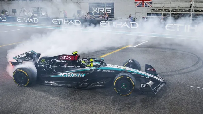 Hamilton em Yas Marina