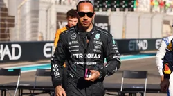 Hamilton no GP de Abu Dhabi