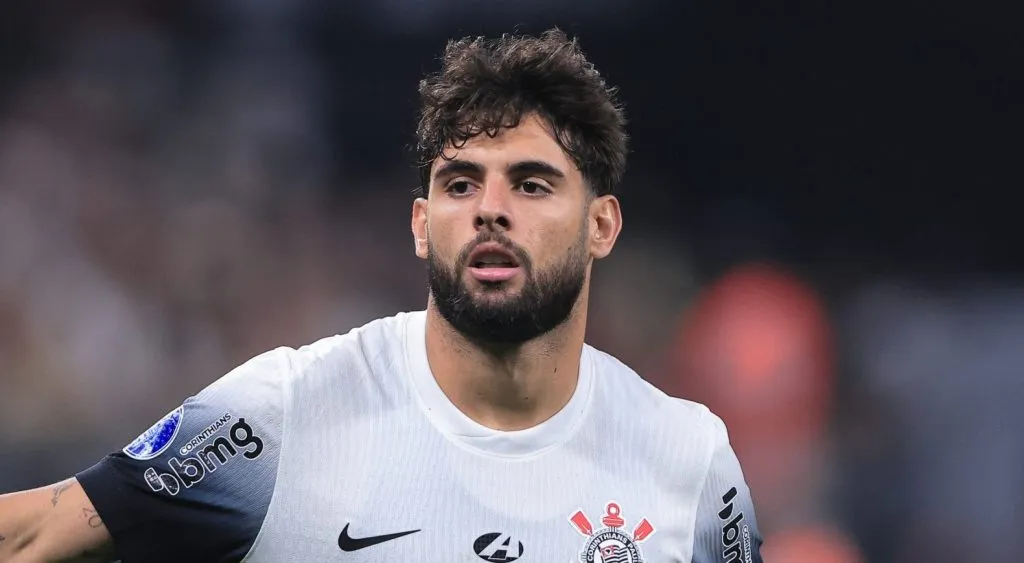 Yuri Alberto no Corinthians. Foto: Ettore Chiereguini/AGIF