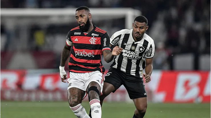 Flamengo x Botafogo em 2024. Foto: Thiago Ribeiro/AGIF