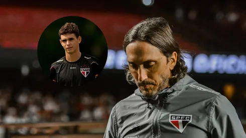 Zubeldía conversa com Oscar e Wendell para o São Paulo - Foto: Imago