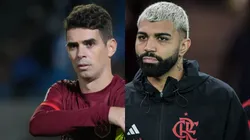 Oscar e Gabigol estão livres no mercado. Foto: Thiago Ribeiro/AGIF; Masashi Hara/Getty Images