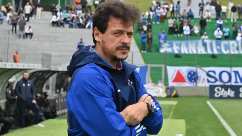 Fernando Diniz em partida pelo Cruzeiro. Foto: Antônio Machado/Fotoarena