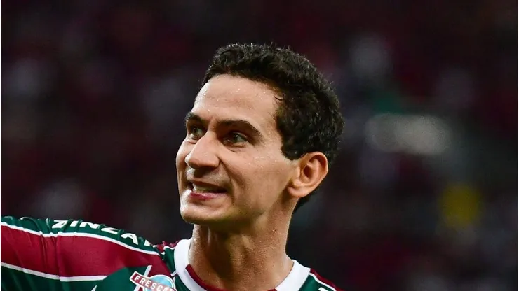Ganso durante jogo pelo Fluminense na Copa do Brasil.