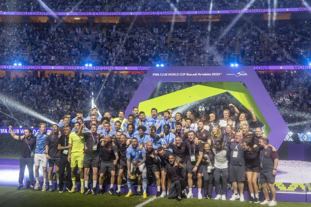 O Manchester City venceu o Fluminense por 4 a 0 no ano passado e se consagrou campeão do Mundial de Clubes