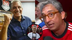 BAP (Azul) e Flávio Willeman (Vermelho) fazem promessas, descartam SAF e decretam "fim do amadorismo" no Flamengo
