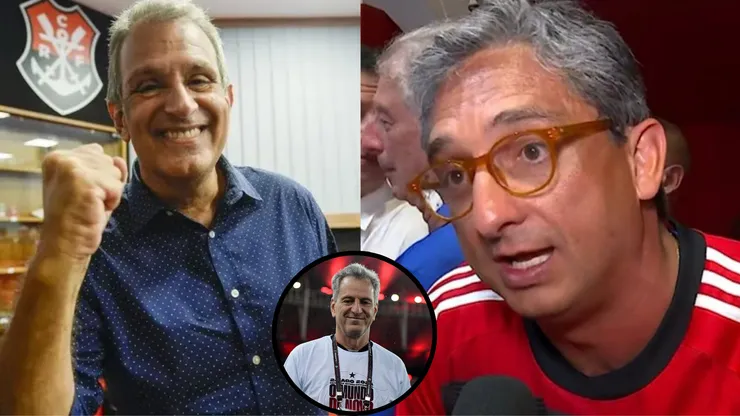 BAP (Azul) e Flávio Willeman (Vermelho) fazem promessas, descartam SAF e decretam "fim do amadorismo" no Flamengo