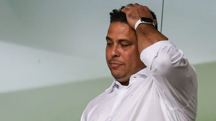 Ronaldo acompanhou o Cruzeiro -Foto: Gilson Junio/AGIF