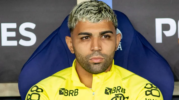 Gabigol em partida pelo Flamengo. Foto: Erica Martin