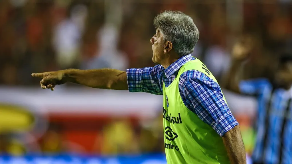 Renato Gaúcho puxou a fila de demissões no Grêmio – FOTO: LUCAS UEBEL/GREMIO FBPA