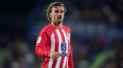 Atlético de Madrid entra em campo contra o Slovan Bratislava pela Liga dos Campeões.