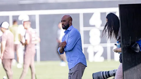 Fabinho Soldado no CT do Timão