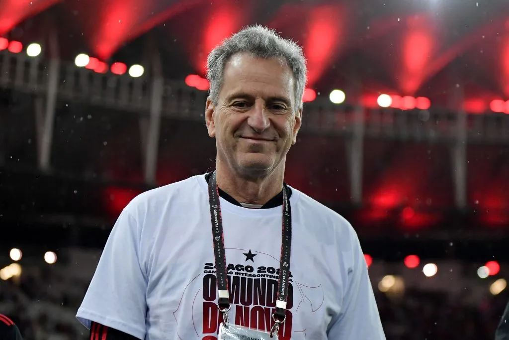Rodolfo Landim encerra passagem pelo Flamengo. Foto: Thiago Ribeiro/AGIF