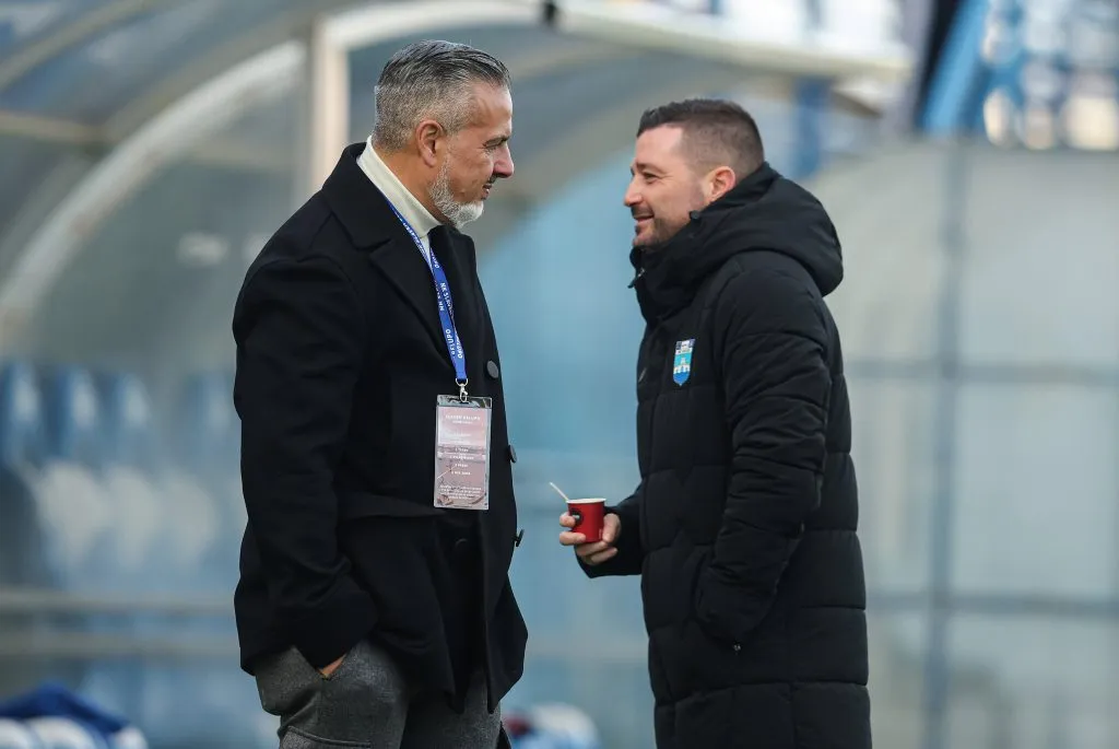 Português José Boto (à esquerda), trabalha atualmente como diretor do Osijek, da Croácia.