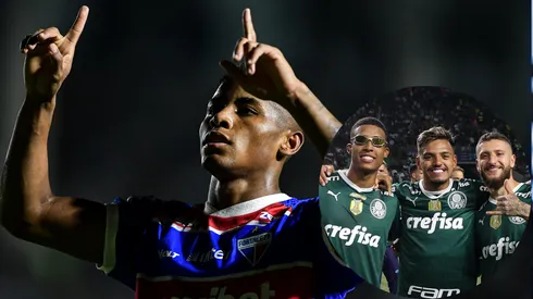 Palmeiras tem interesse em Hércules e acena oferecer atletas ao Fortaleza - Fotos: Thiago Ribeiro/AGIF e César Greco