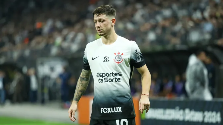 Rodrigo Garro, em ação pelo Corinthians.