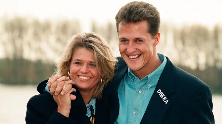 Corinna e Schumacher em 1994