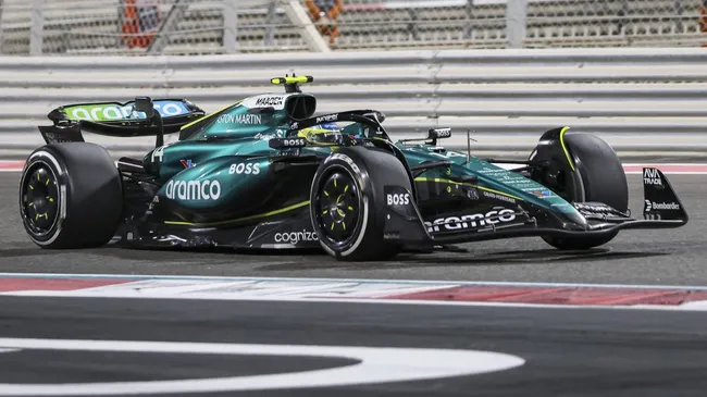 Alonso no GP de Abu Dhabi