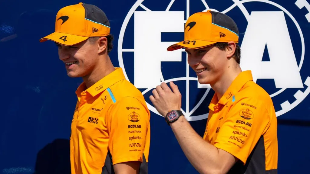 Norris e Piastri em Abu Dhabi