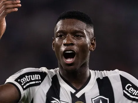 Torcida do Fogão critica arbitragem por pênalti em Luiz Henrique