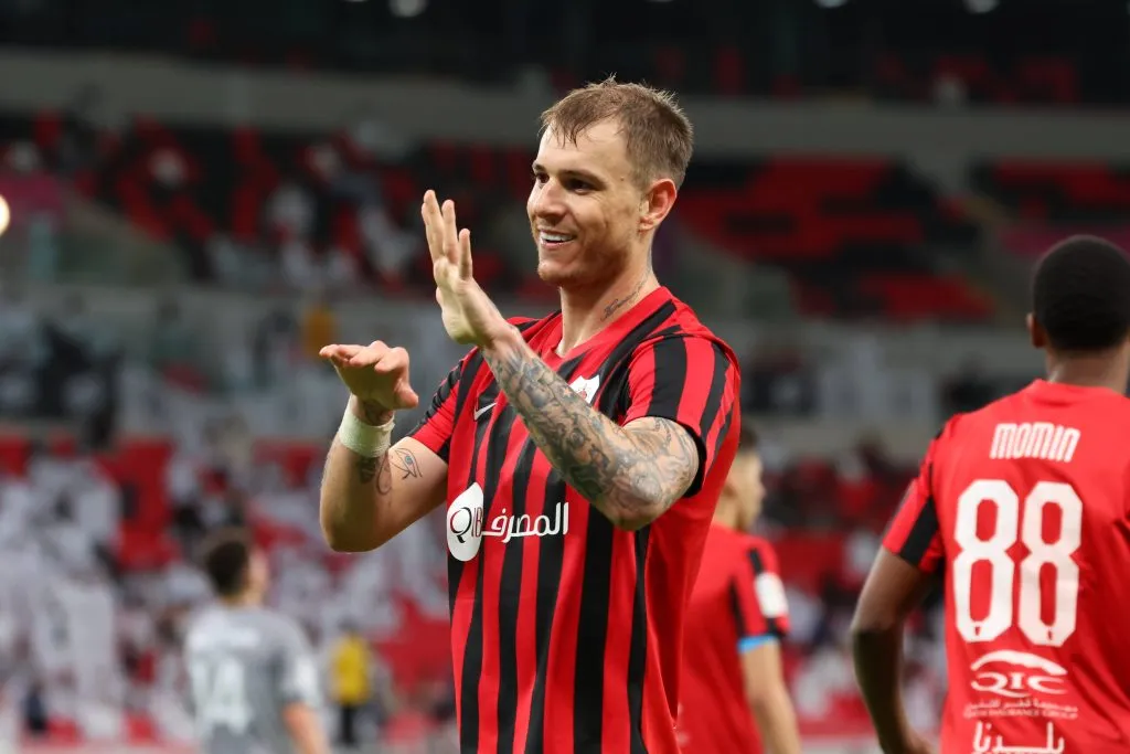 Roger Guedes Al-Rayyan, APRIL 28, 2024 – Football / Soccer : the EXPO Stars League Qatar Stars League 23/24 match between Al Rayyan SC – Al Sadd at Ahmad Bin Ali stadium, in Doha, Qatar. Noxthirdxpartyxsales PUBLICATIONxNOTxINxJPN 251550644