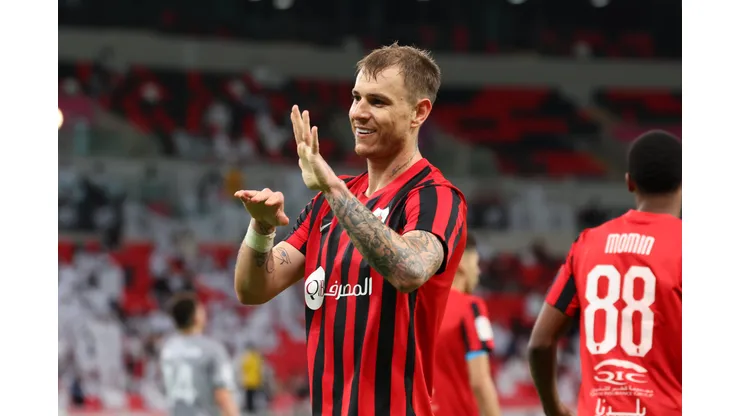 Roger Guedes Al-Rayyan, APRIL 28, 2024 - Football / Soccer : the EXPO Stars League Qatar Stars League 23/24 match between Al Rayyan SC - Al Sadd at Ahmad Bin Ali stadium, in Doha, Qatar. Noxthirdxpartyxsales PUBLICATIONxNOTxINxJPN 251550644