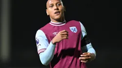 West Ham United U21, U 21 v Fulham U21 - Premier League 2 Luizao 6 West Ham participates in the Premier League 2 match between West Ham United and Fulham at Rush Green, Romford, on November 1, 2024. Stratford Greater London United Kingdom PUBLICATIONxNOTxINxFRA Copyright: xMIxNewsx originalFilename:fletcher-westhamu241101_npcOk.jpg