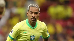 Matheus Pereira atuando pela Seleção Brasileira em 2024.