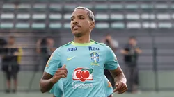 Matheus Pereira treinando na Seleção Brasileira