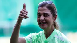 Leila Pereira acompanha Palmeiras em jogo do Brasileirão - Foto: Fabio Giannelli/AGIF