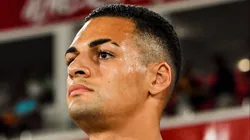 Kaiky durante partida do Almería ainda em 2023.