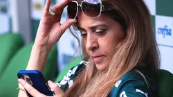 Leila Pereira foi avisada por ligação - Foto: Ettore Chiereguini/AGIF.