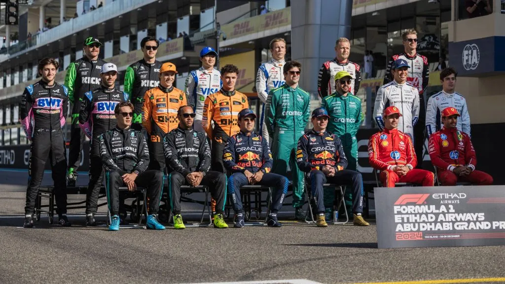 Pilotos da F1 em Abu Dhabi