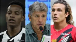 Tchê Tchê, Renato Gaúcho e Cannobio agitam o mercado da bola do Vasco. Foto: Jorge Rodrigues/Giovani Baccin/Gilson Lobo/AGIF