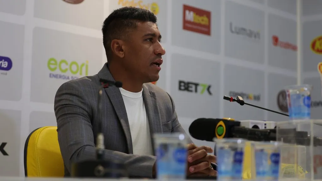 Paulinho já foi anunciado oficialmente no Mirassol - Foto: Pedro Zacchi/AGIF.