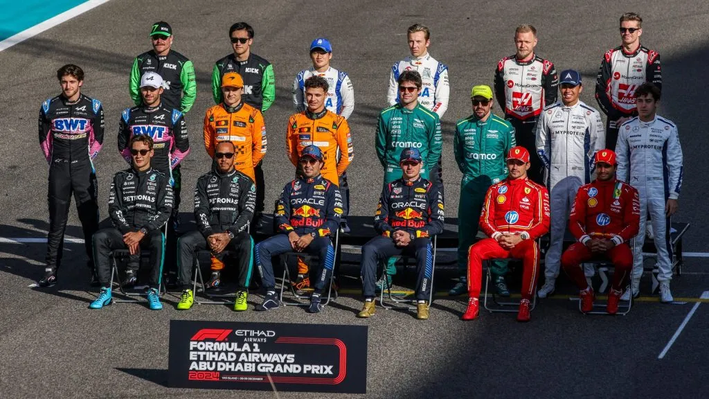 Pilotos da F1 em Abu Dhabi